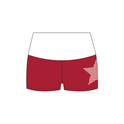 University of Arizona x Chi Omega 'Fall Philo' Haven Foldover Shorts