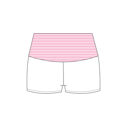 Emory & Henry College x Alpha Xi Delta 'spring set' Haven Foldover Shorts