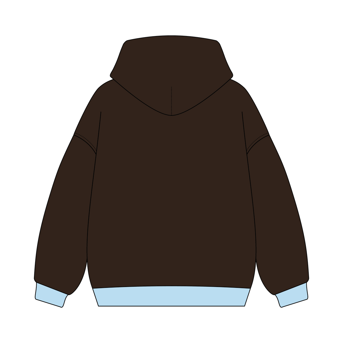University of Delaware x Alpha Omega Epsilon 'Fall Merch' Signature Hoodie