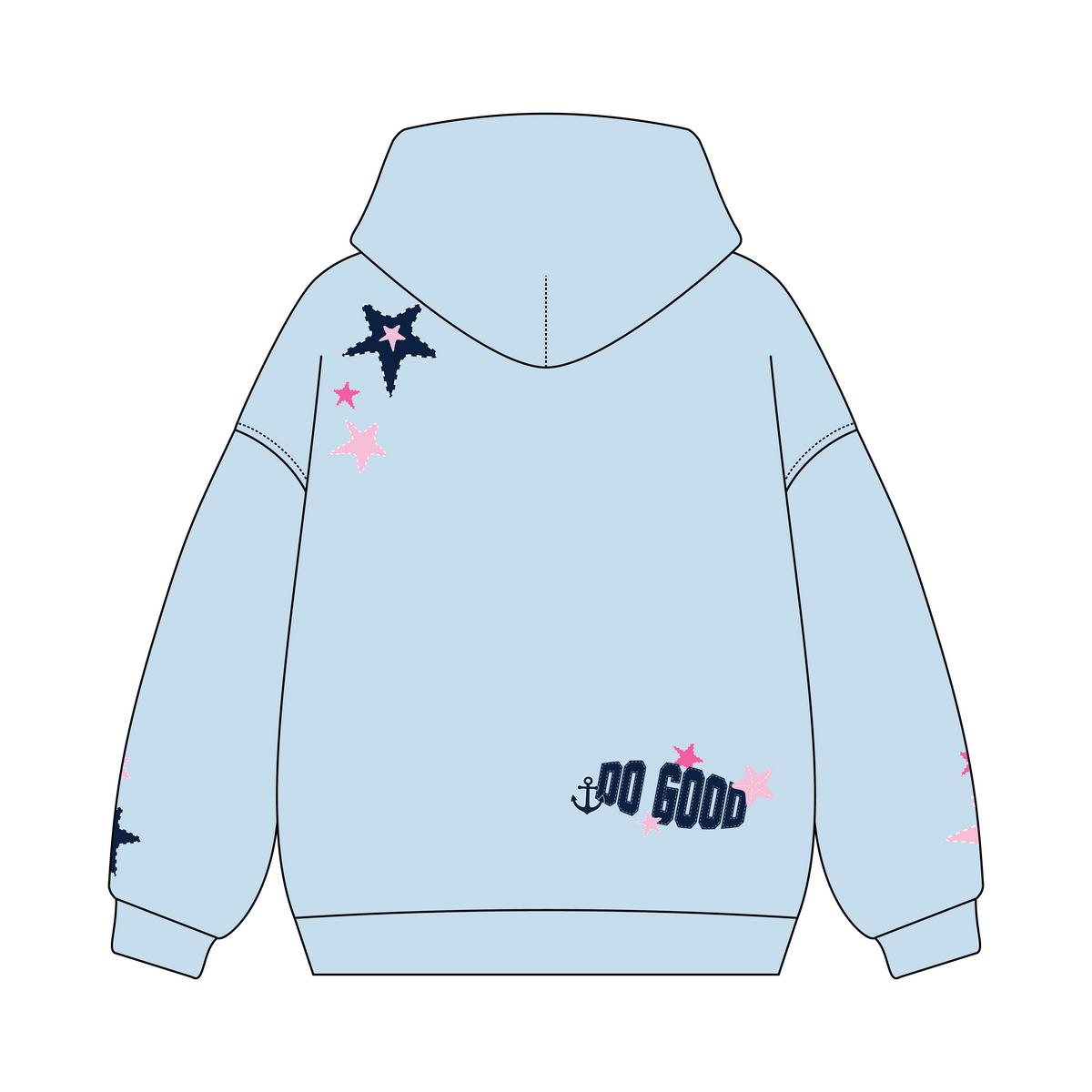 Lake Forest College x Delta Gamma 'Thanksgiving/Christmas' Signature Hoodie