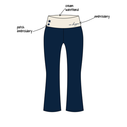 University of Arizona x Kappa Kappa Gamma 'Wellness Week 2026' Becca Foldover Yoga Pants