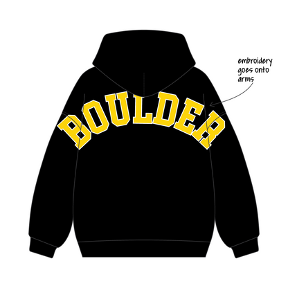 University of Colorado Boulder x Women's Club Volleyball 'Fall Merch 2026' Signature Zip-Up Hoodie