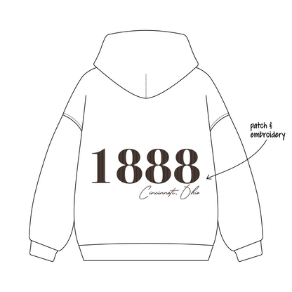 University of Cincinnati x Delta Delta Delta 'Winter set' Signature Hoodie