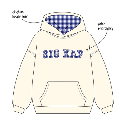 Northeastern University x Sigma Kappa 'Fall '26 drop' Signature Hoodie
