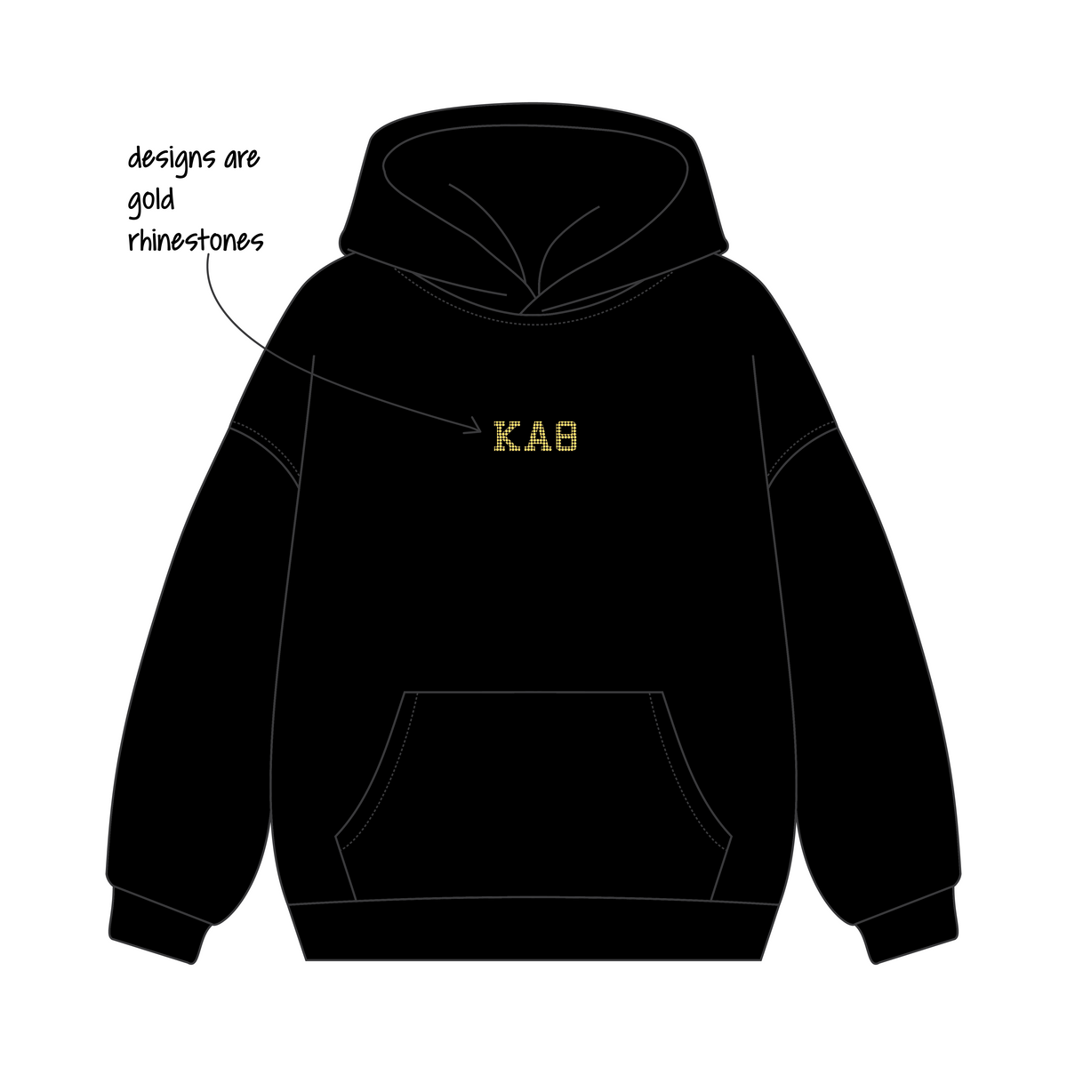 Southern Methodist University x Kappa Alpha Theta 'New Chapter Merch Drop' Signature Hoodie