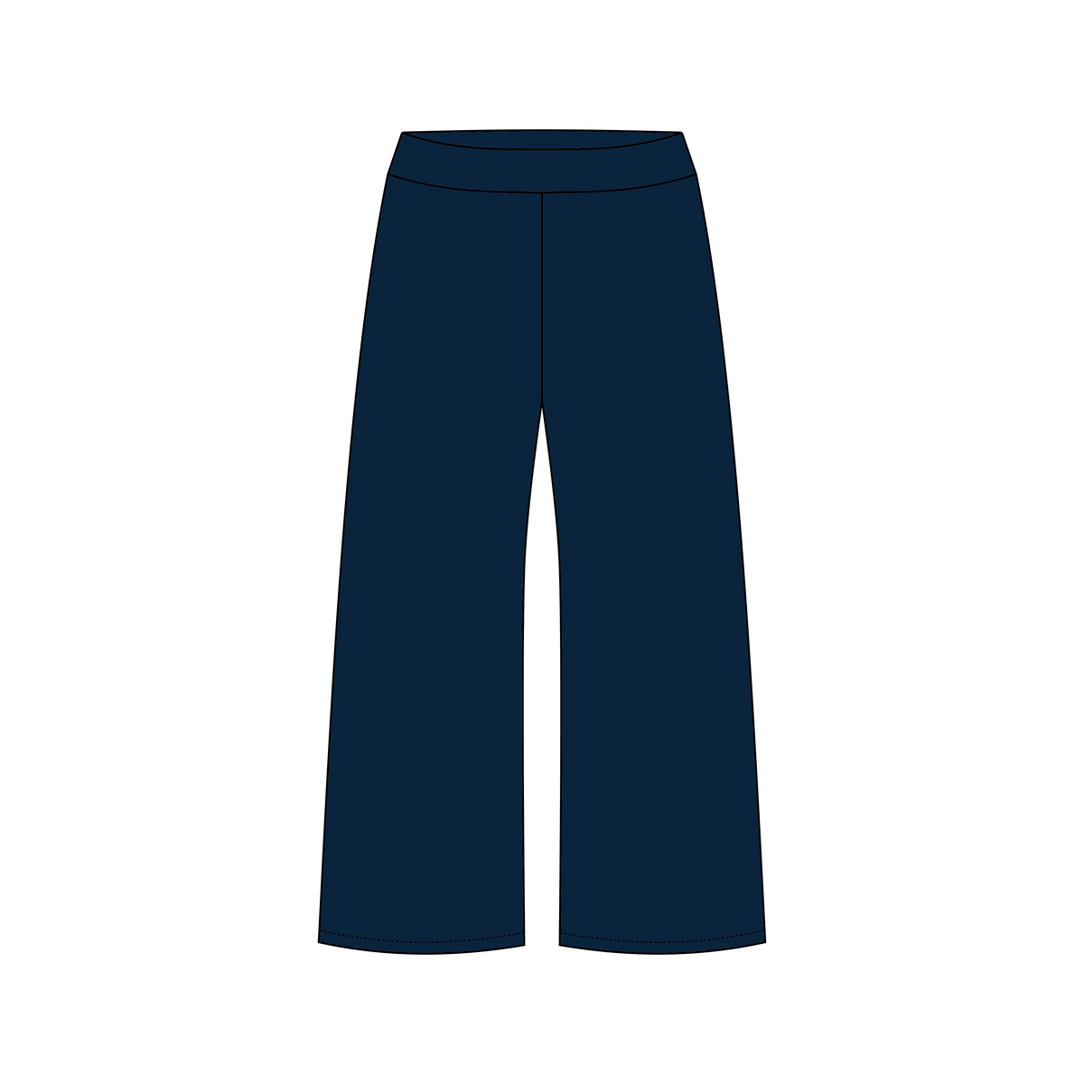 Lehigh University x Alpha Gamma Delta 'Winter Merch' Jagger Wide-Leg Sweatpants