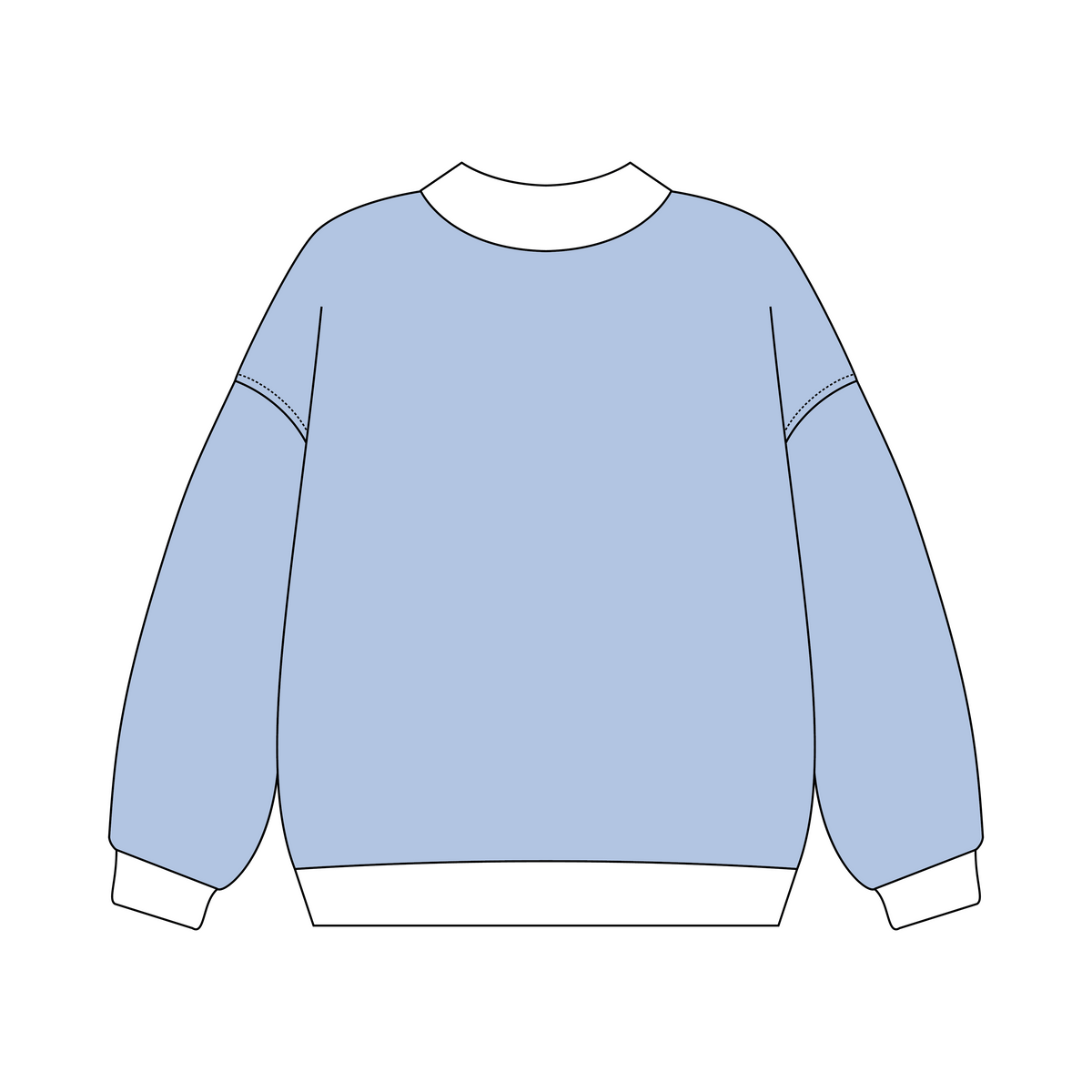 Illinois State University x Delta Delta Delta 'PR Live In Merch' Signature Mockneck