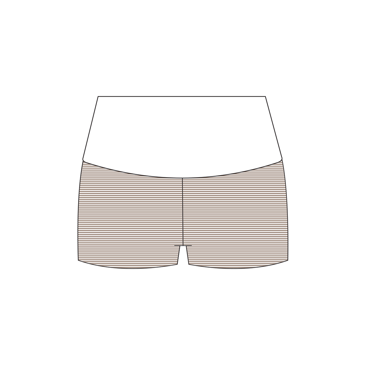 Oregon State University x Sigma Kappa 'Fall merch' Haven Foldover Shorts