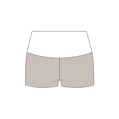 Oregon State University x Sigma Kappa 'Fall merch' Haven Foldover Shorts