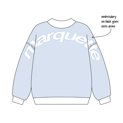 Landmark College x Letters of Love Marquette 'Letters of Love Fall Merch Drop' Signature Mockneck