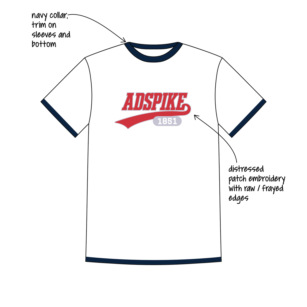 University of California, Berkeley x Alpha Delta Pi 'Adspike philo event (volleyball competition/tournament)' Leo T-Shirt