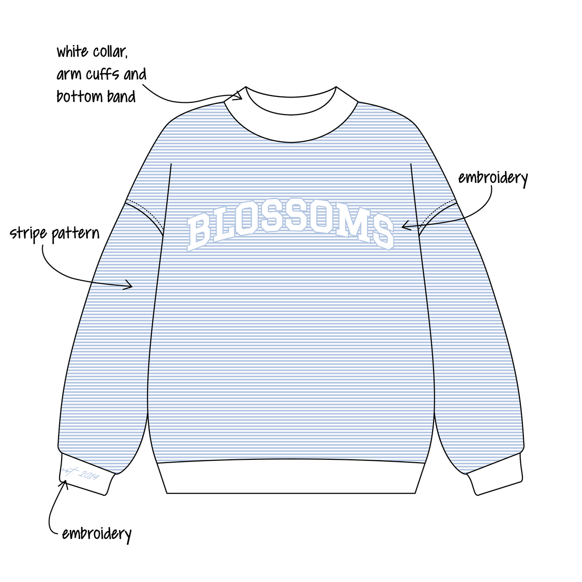 Texas A&M x Aggie Blossoms 'Fall Merch Drop' Signature Mockneck