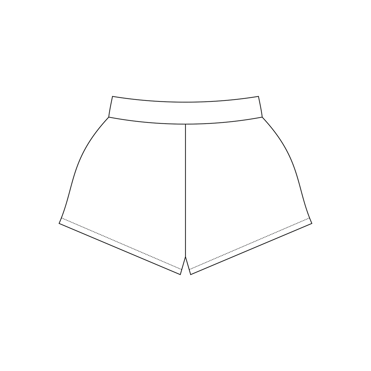 Southern Methodist University x Kappa Alpha Theta 'Twin Star Reveal' Los Angeles Apparel Midweight Sweatshorts MWF314