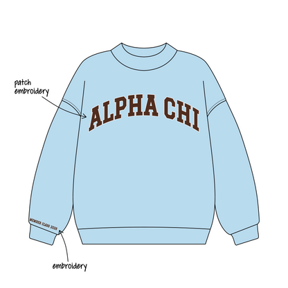 University of South Carolina x Alpha Chi Omega 'Freshman MC' Signature Mockneck