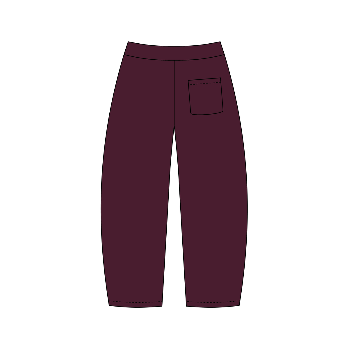 University of South Carolina x Alpha Chi Omega 'Mc 24 merch' Riley Wide Sweatpants