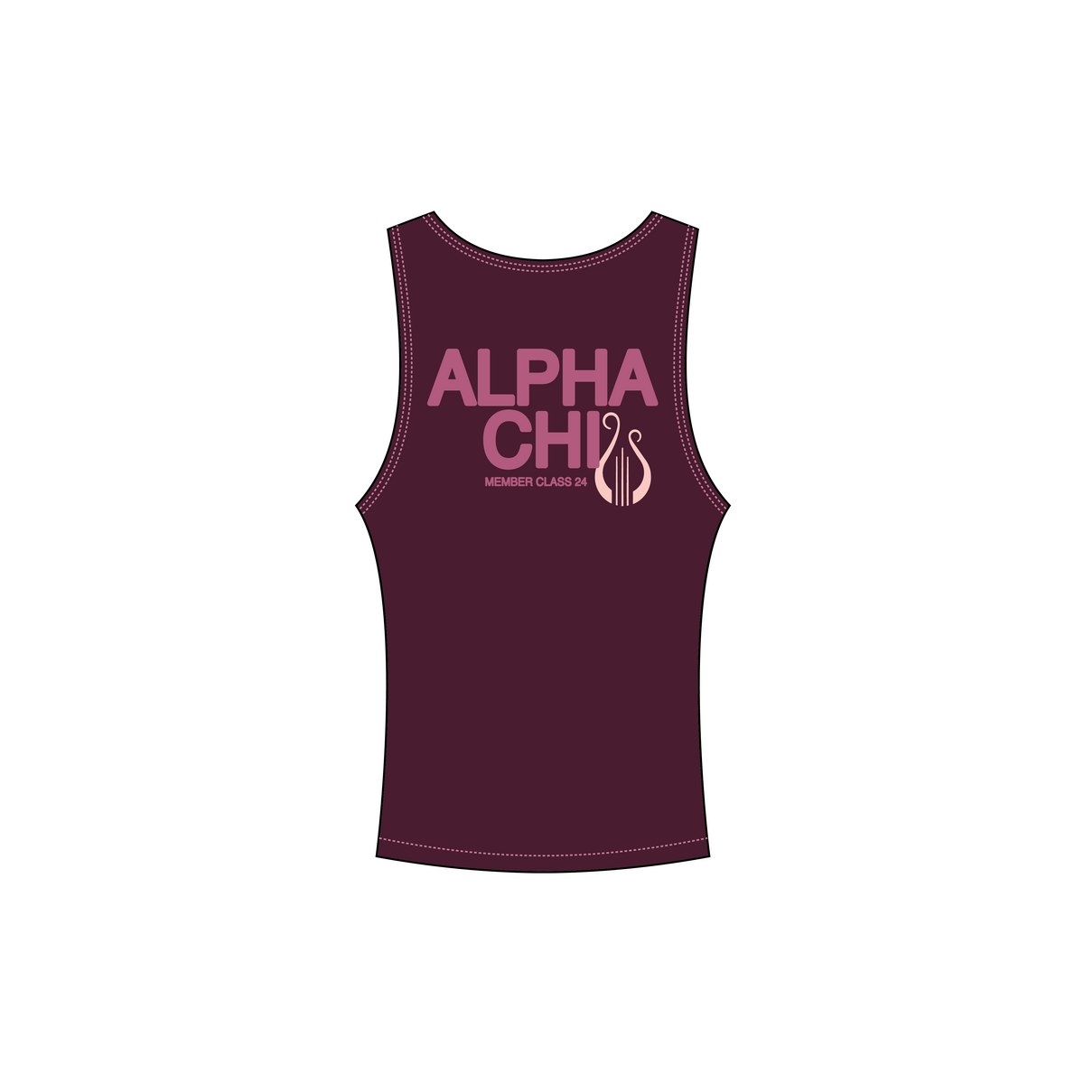 University of South Carolina x Alpha Chi Omega 'Mc 24 merch' Hailey Tank Top