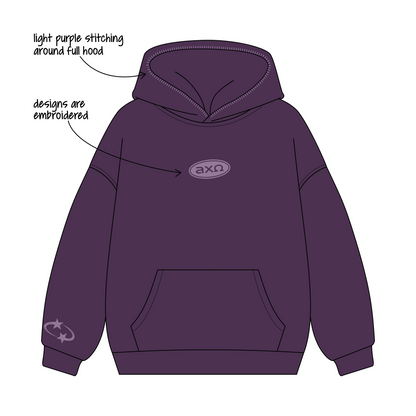 Georgia Institute of Technology x Alpha Chi Omega 'Merch' Signature Hoodie