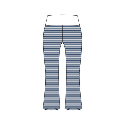 Cornell University x Alpha Epsilon Phi 'Fall 2026 Semester Merch' Becca Foldover Yoga Pants