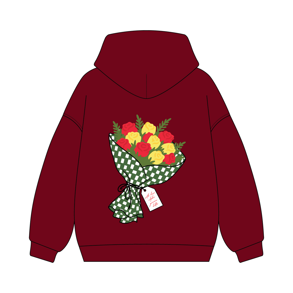 Syracuse University x Alpha Gamma Delta 'Senior Merch' Signature Hoodie