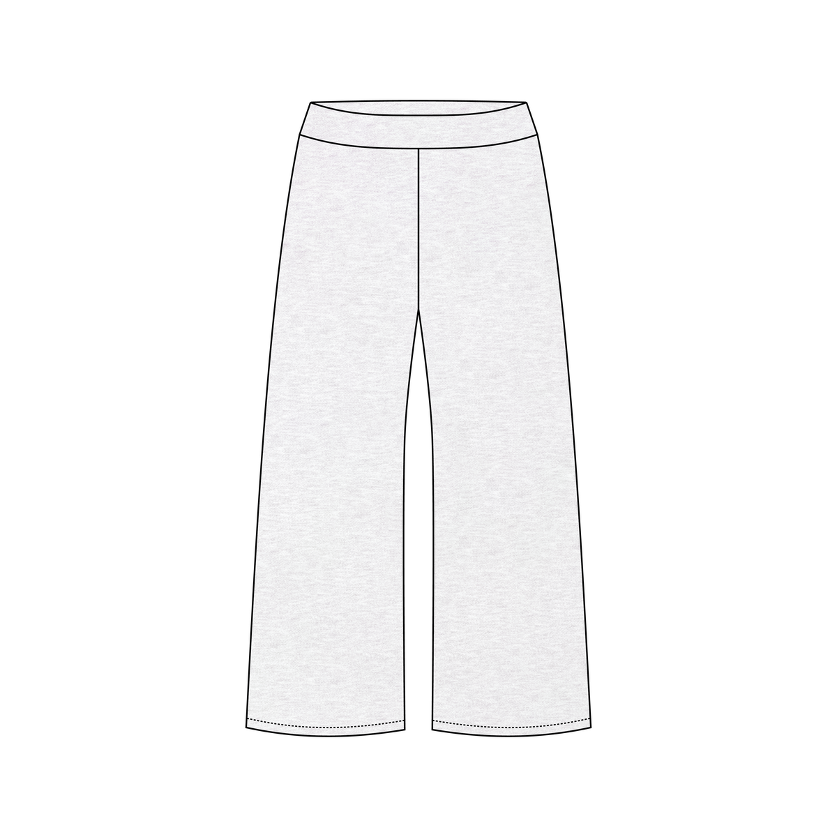 Northwestern University x Sole proprietorship 'Fall Hoodies' Jagger Wide-Leg Sweatpants