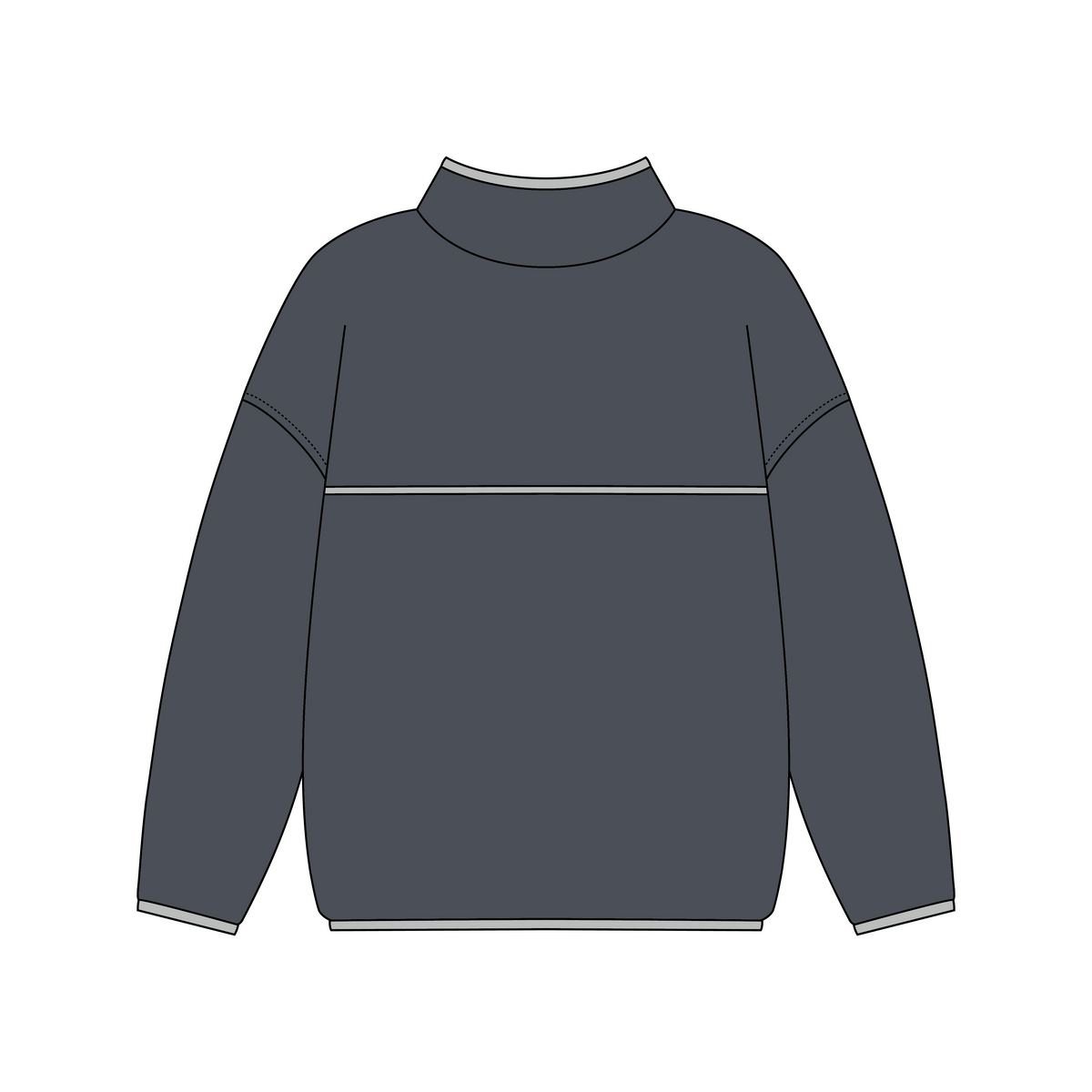 University of San Diego x Delta Sigma Pi 'Fall Semester' Callie Fleece Quarter Zip