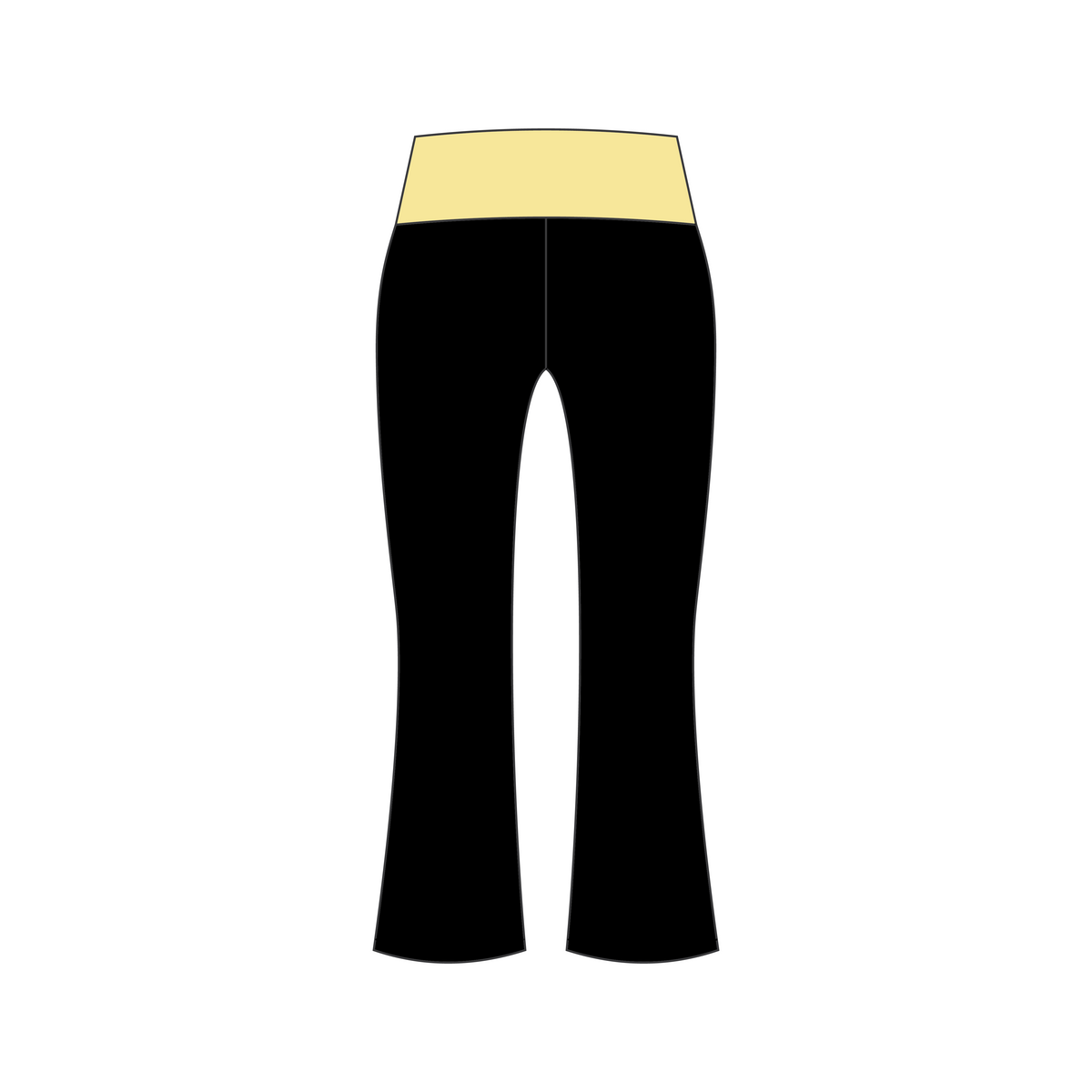 Southern Methodist University x Kappa Alpha Theta 'Pilates Sisterhood Event' Becca Foldover Yoga Pants