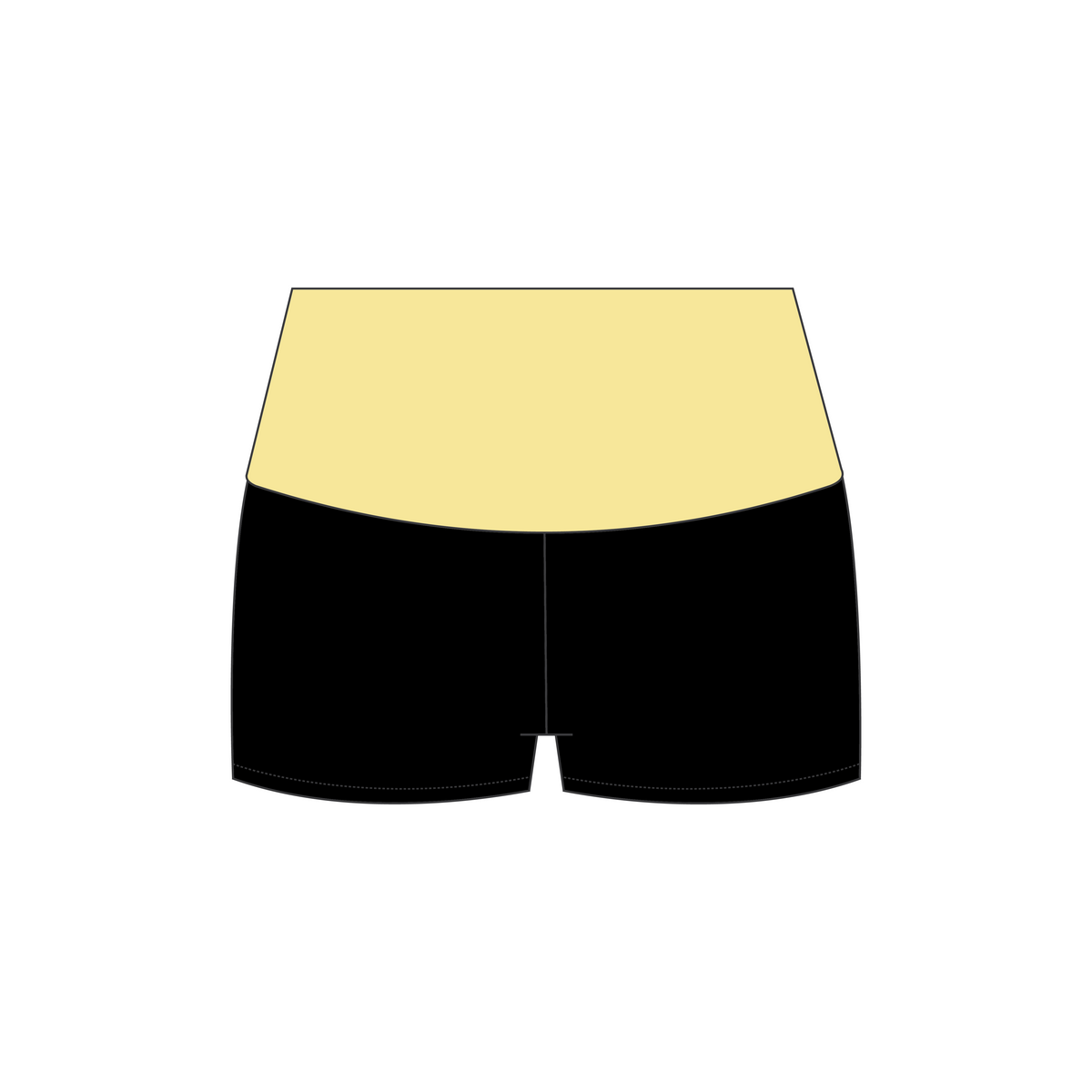 Southern Methodist University x Kappa Alpha Theta 'Pilates Sisterhood Event' Haven Foldover Shorts