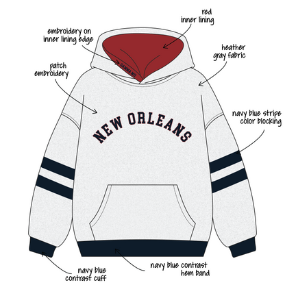 Tulane University x Delta Sigma Pi 'Fall 26 Merch' Signature Hoodie