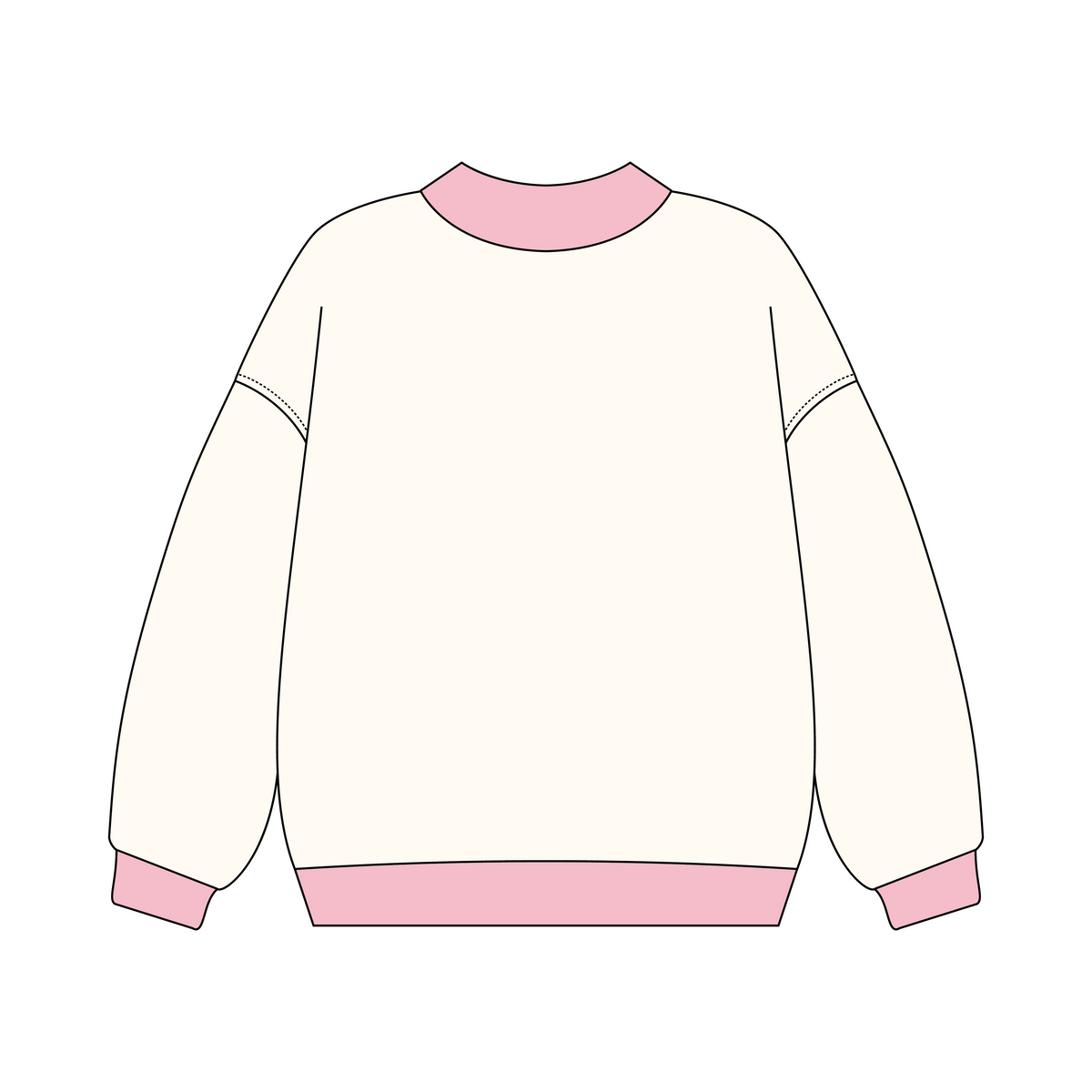 University of California, San Diego x Alpha Chi Omega 'Fall quarter merch' Signature Mockneck