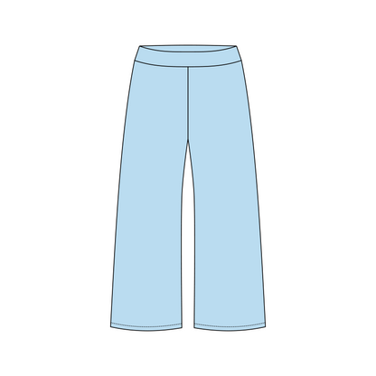 University of Wisconsin-Madison x Delta Delta Delta 'New member merch' Jagger Wide-Leg Sweatpants