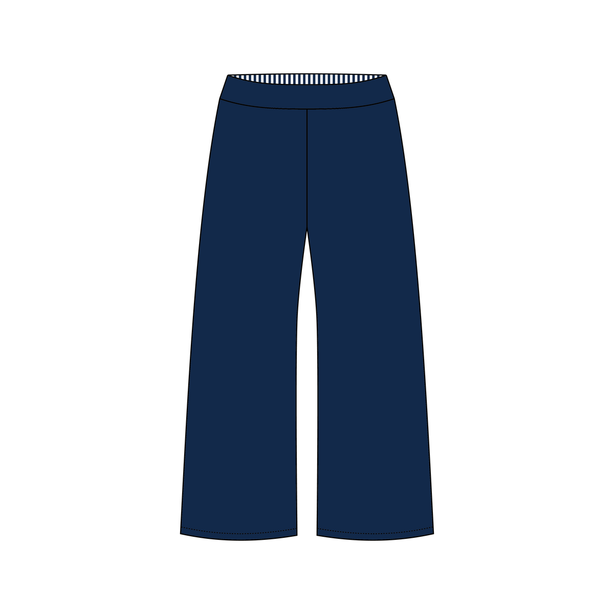 Bowling Green State University x Delta Gamma 'Annual Merch Drop' Jagger Wide-Leg Sweatpants