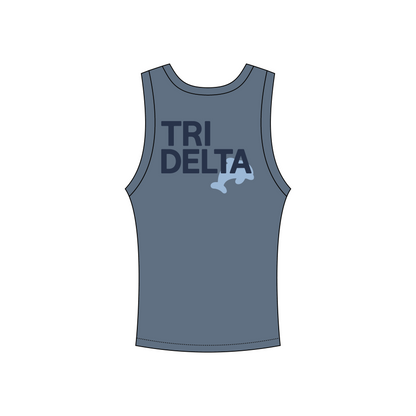 Villanova University x Delta Delta Delta 'Winter Sweat Sets' Luna Tank Top