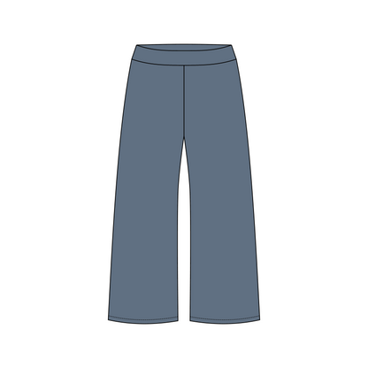Villanova University x Delta Delta Delta 'Winter Sweat Sets' Jagger Wide-Leg Sweatpants