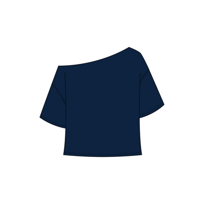 Wake Forest University x Kappa Kappa Gamma 'Fall Merch Drop' Ella Cut Off Tee