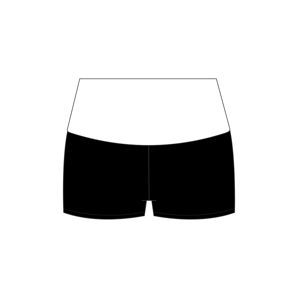 University of Colorado Boulder x Gamma Phi Beta 'fall drop' Haven Foldover Shorts