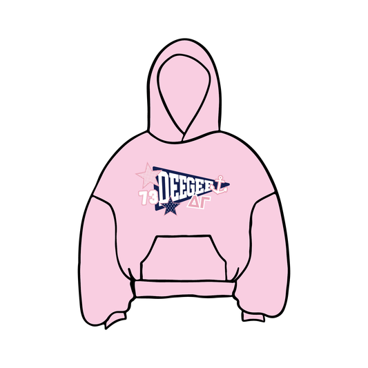 Adelphi University x Delta Gamma 'PR' Hoodie