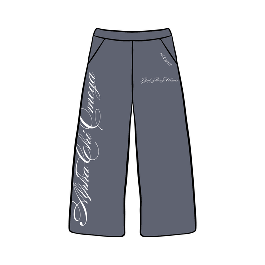 University of Arizona x Alpha Chi Omega 'Chapter Merch' Wide-leg Sweatpants