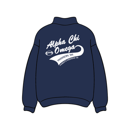 University of Wisconsin-Madison x Alpha Chi Omega 'Parents Weekend 2025' Mockneck