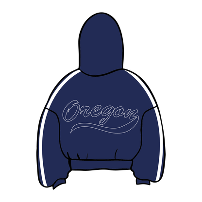 University of Oregon x Alpha Chi Omega Hoodie