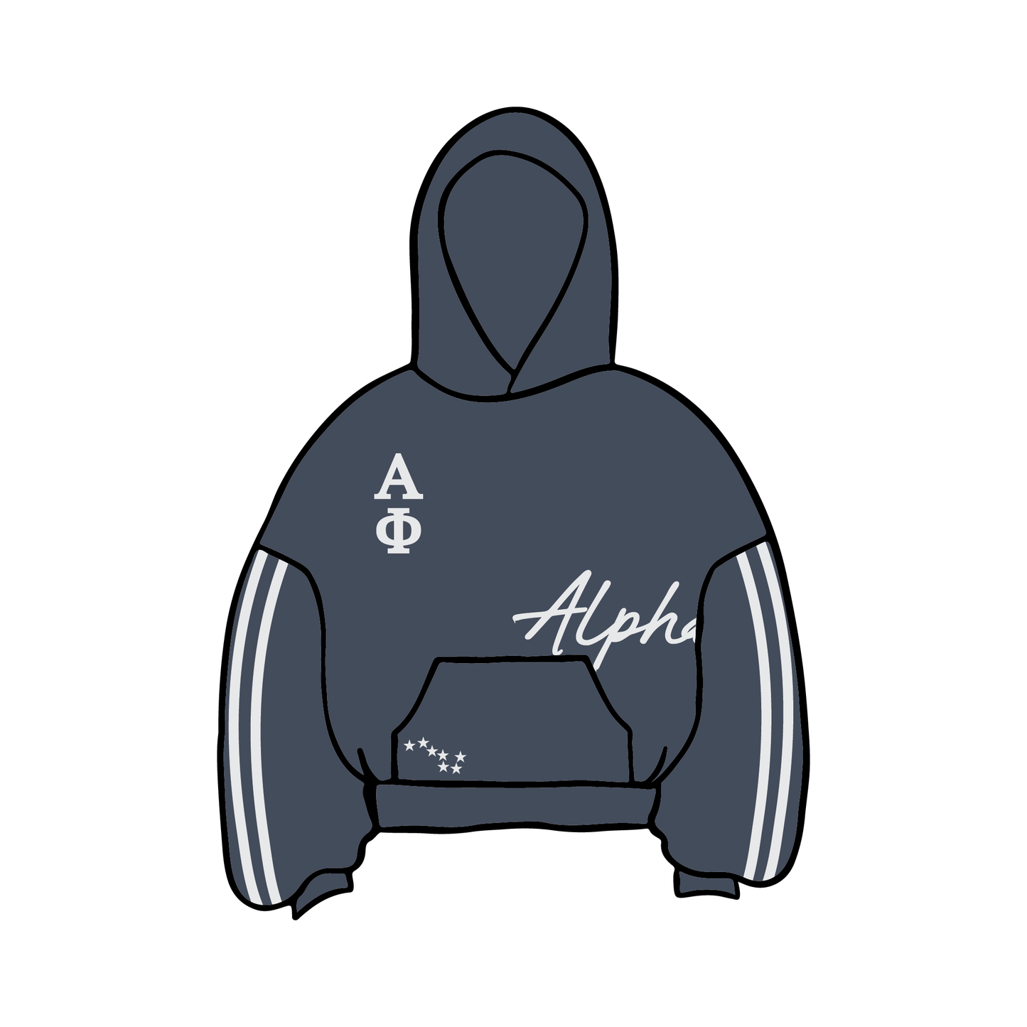 University of Oregon x Alpha Phi 'Live-In Merch' Hoodie