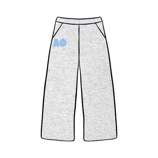 University of North Carolina at Chapel Hill x Alpha Phi 'Spring Break Merch Drop' Wide-leg Sweatpants