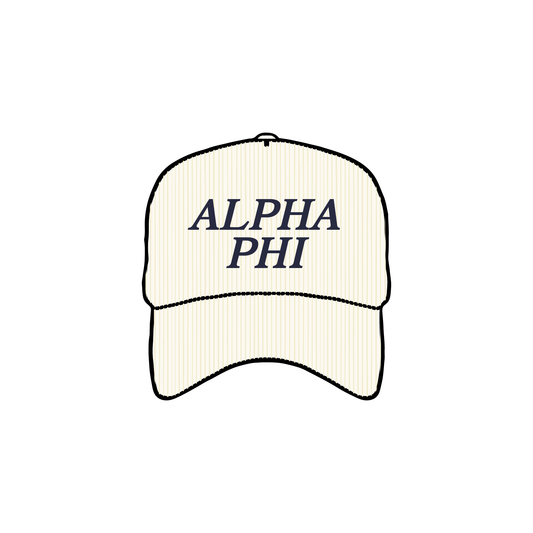 University of Arizona x Alpha Phi 'Mom's Weekend' Corduroy Hat