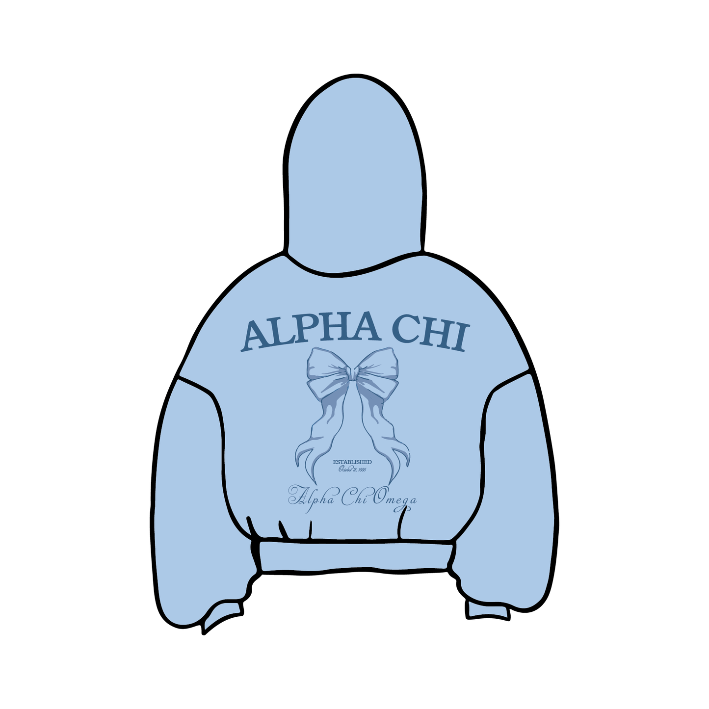 University of Minnesota Twin Cities x Alpha Chi Omega 'Spring Initiation' Hoodie