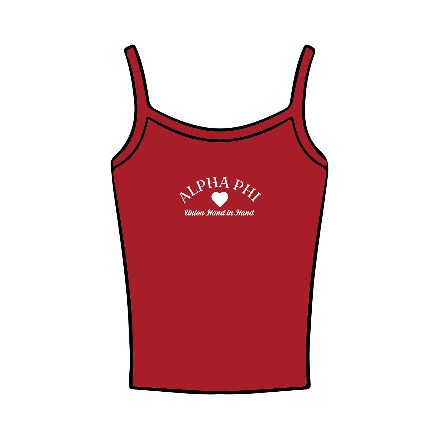 University of California, Santa Barbara x Alpha Phi 'Phi Week' Spaghetti Tank Top