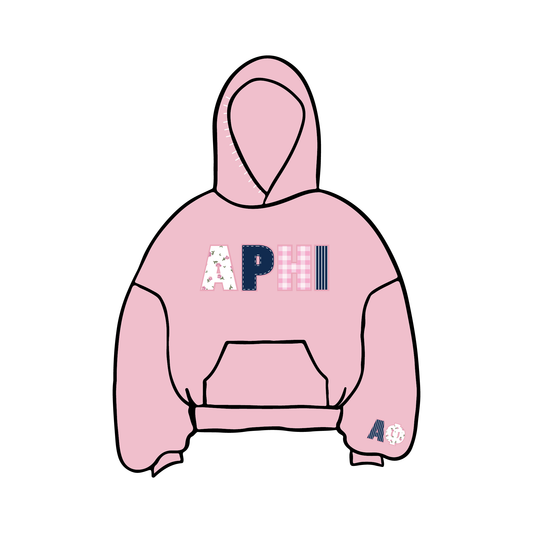University of Florida x Alpha Phi 'Patchwork' Hoodie
