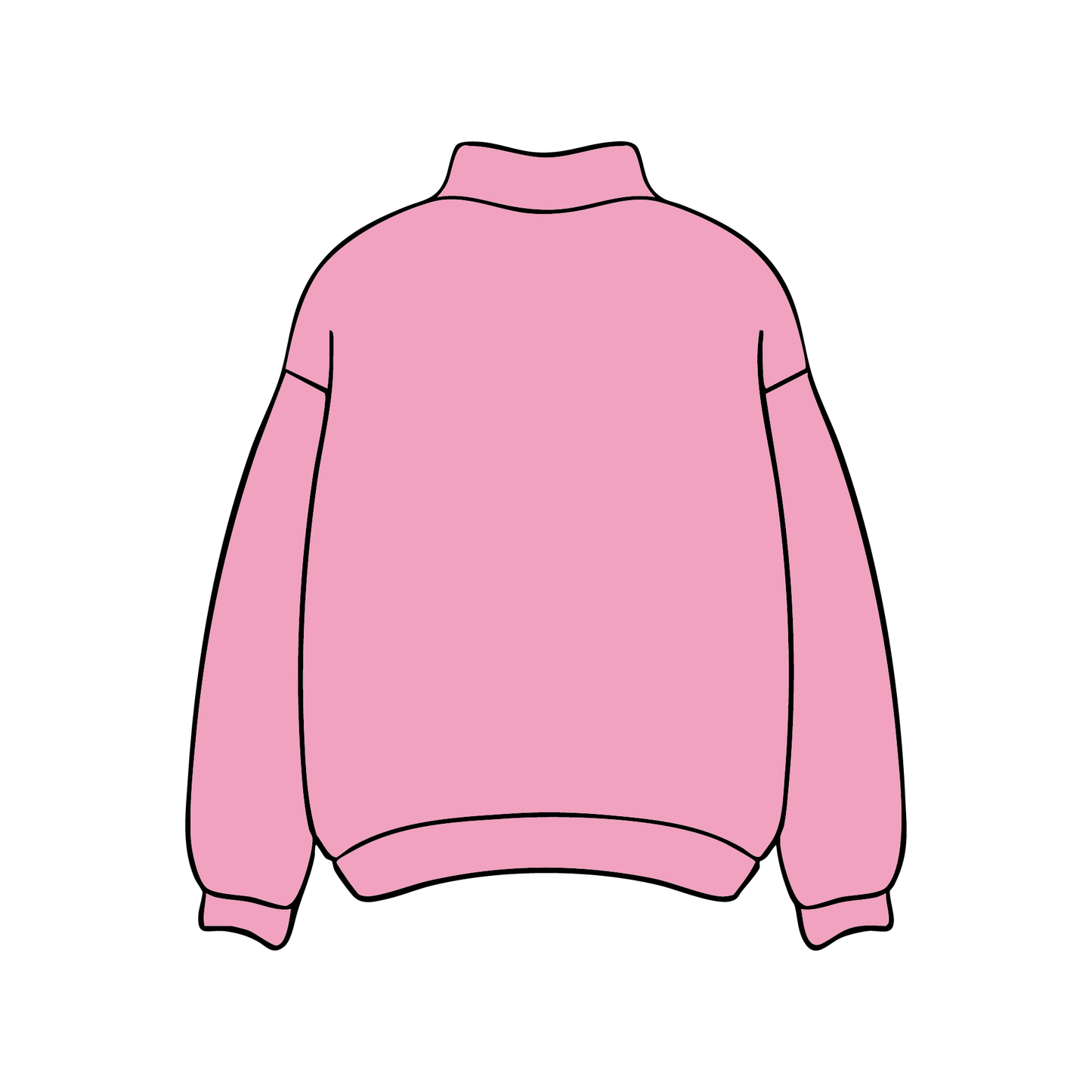 Alpha Phi 'Pink' Mockneck