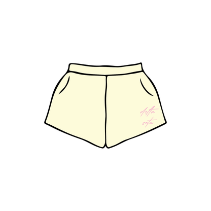 Appalachian State University x Delta Zeta 'Spring Mech' Sweatshorts