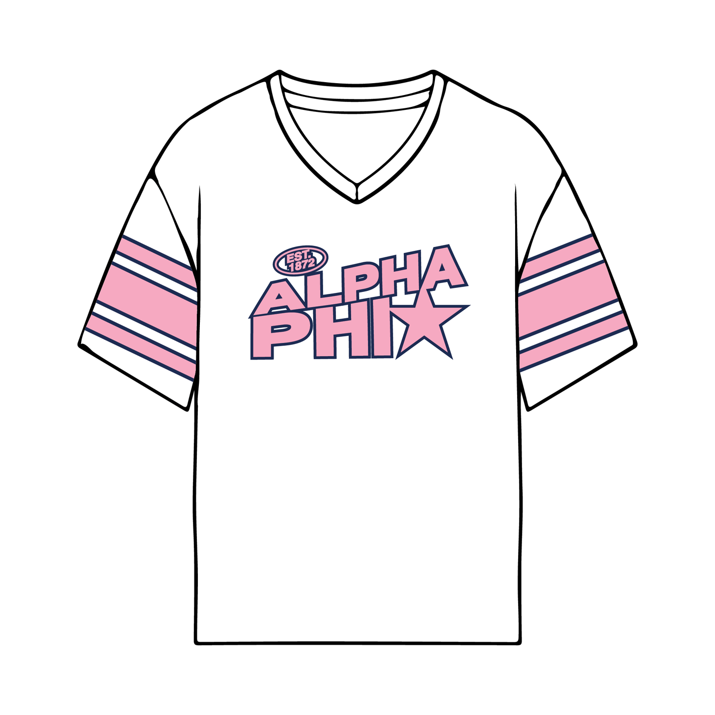 Appalachian State University x Alpha Phi 'Alpha Phifa Soccer Event' Jersey