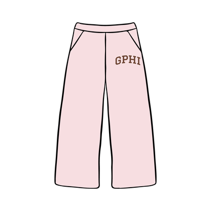 Auburn University x Gamma Phi Beta 'Fall Merch 2025' Wide-leg Sweatpants