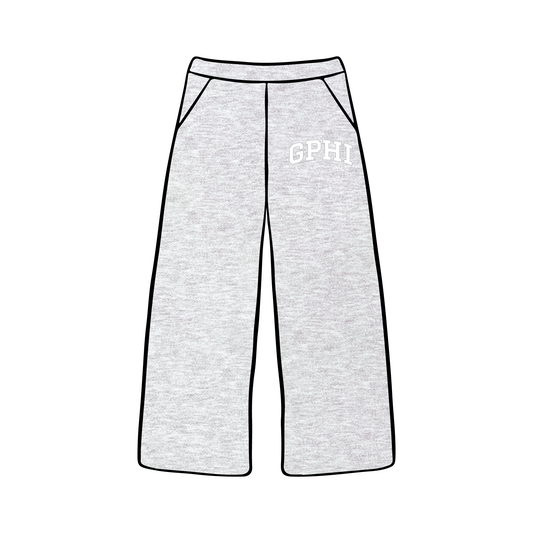 Auburn University x Gamma Phi Beta 'Fall Merch 2025' Wide-leg Sweatpants